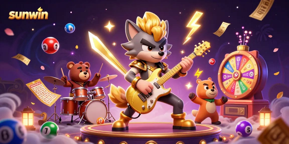 Engage in exhilarating gameplay at sunwin with a dynamic casino stage featuring vibrant illustrations
