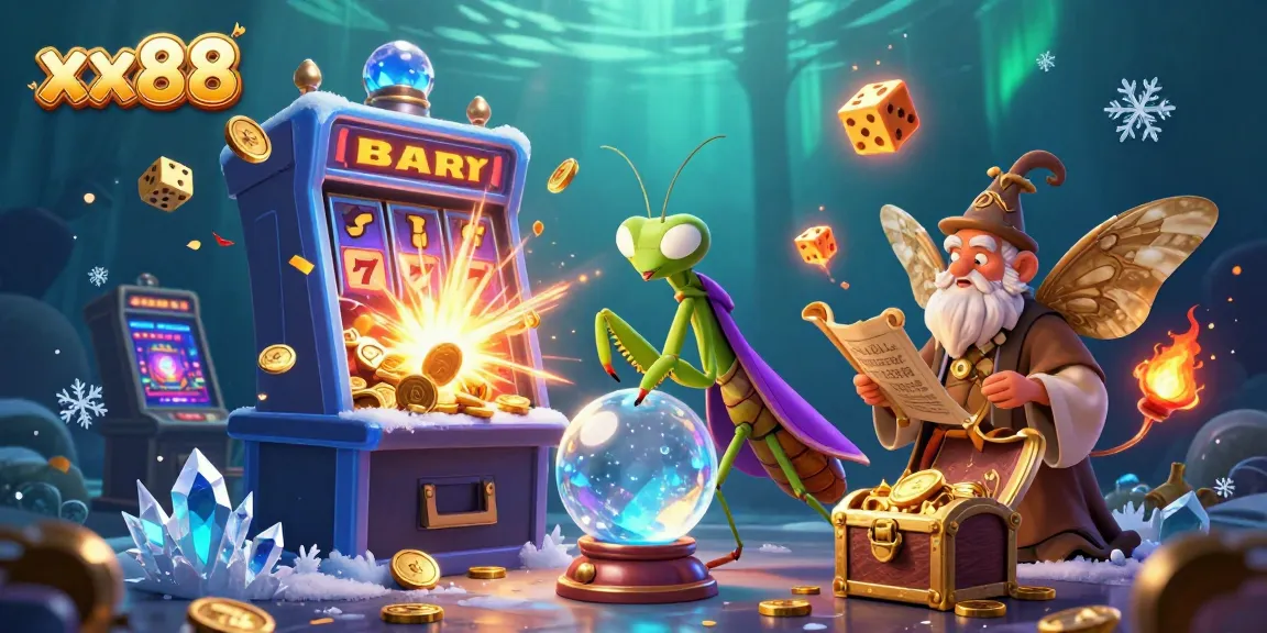 Engage in exciting gameplay at xx88 with a mystical theme, featuring vibrant characters and casino elements.