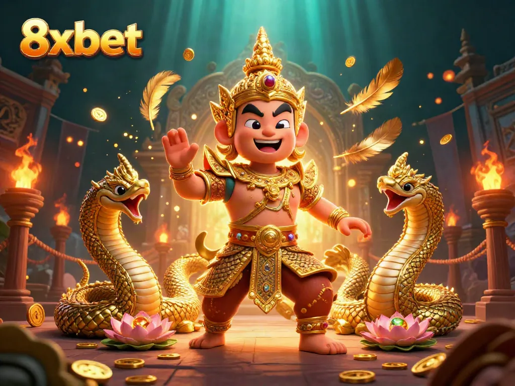Experience the vibrant world of 8xbet with dynamic characters and exciting gaming elements.