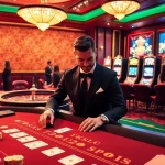 Experience excitement at TK88 Casino with players enjoying blackjack and roulette under luxurious lighting.