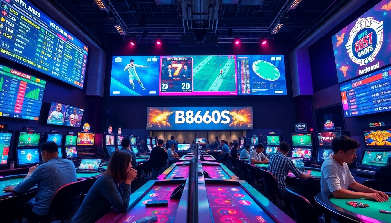 Engaging online gaming scene at bk860s.com featuring vibrant players and modern gaming interfaces.