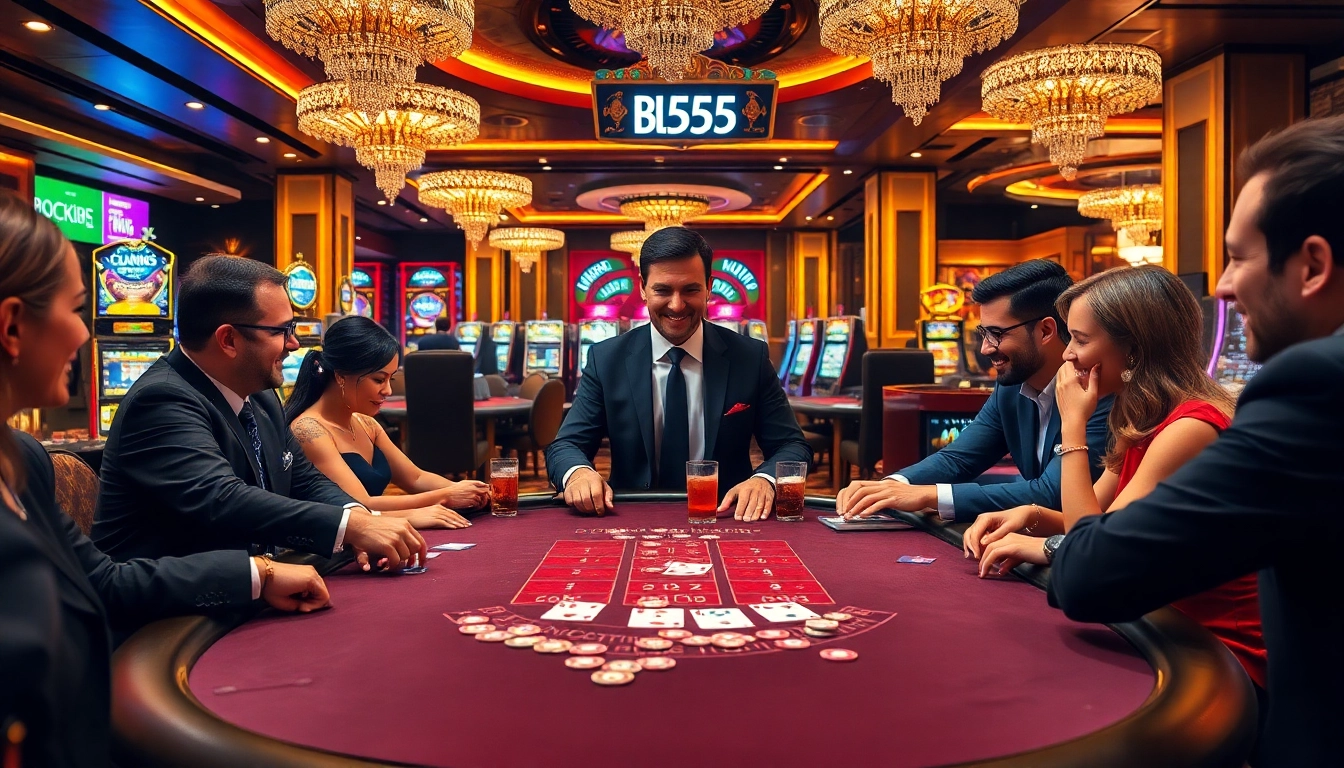 Experience the excitement at Nhà cái BL555 with vibrant casino games and professional dealers.