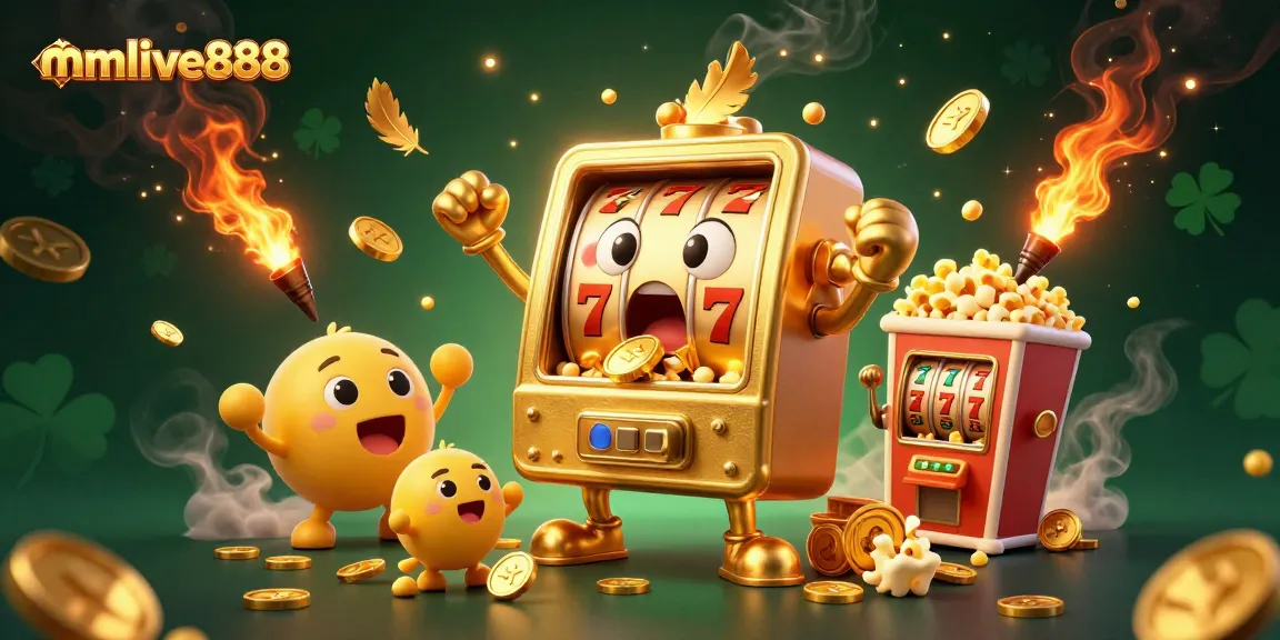 Spin the reels and win big with mmlive888's immersive golden slot machine experience.