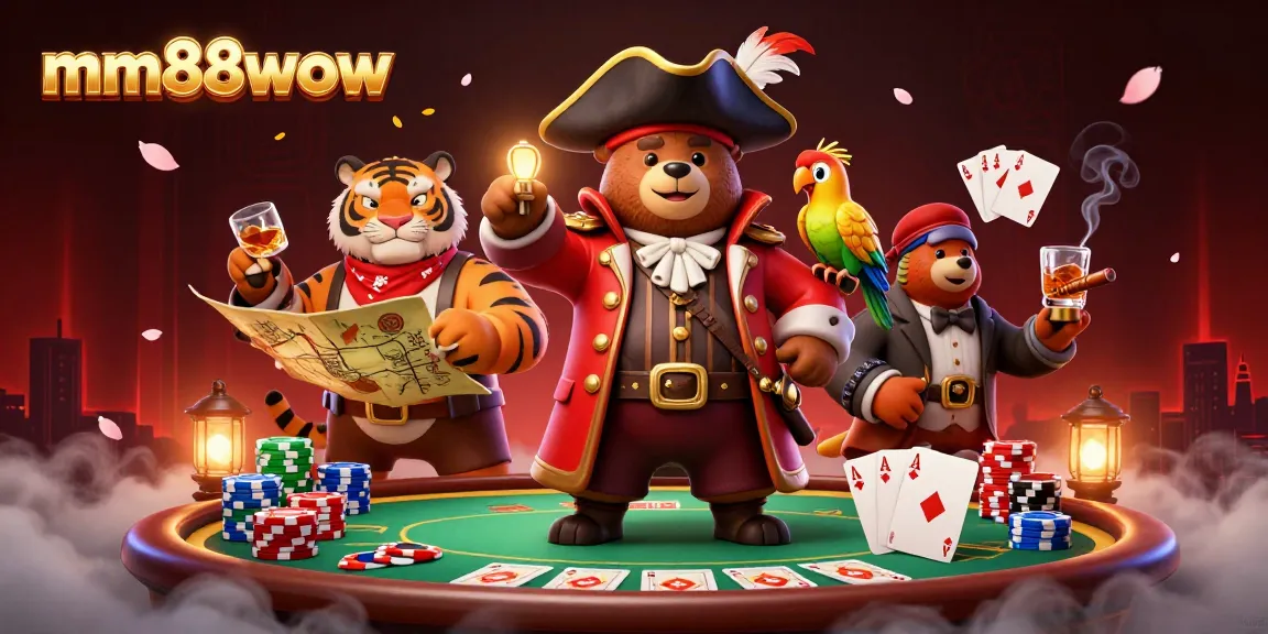 Engage in exciting casino play with mm88wow featuring vibrant characters and dynamic game elements.