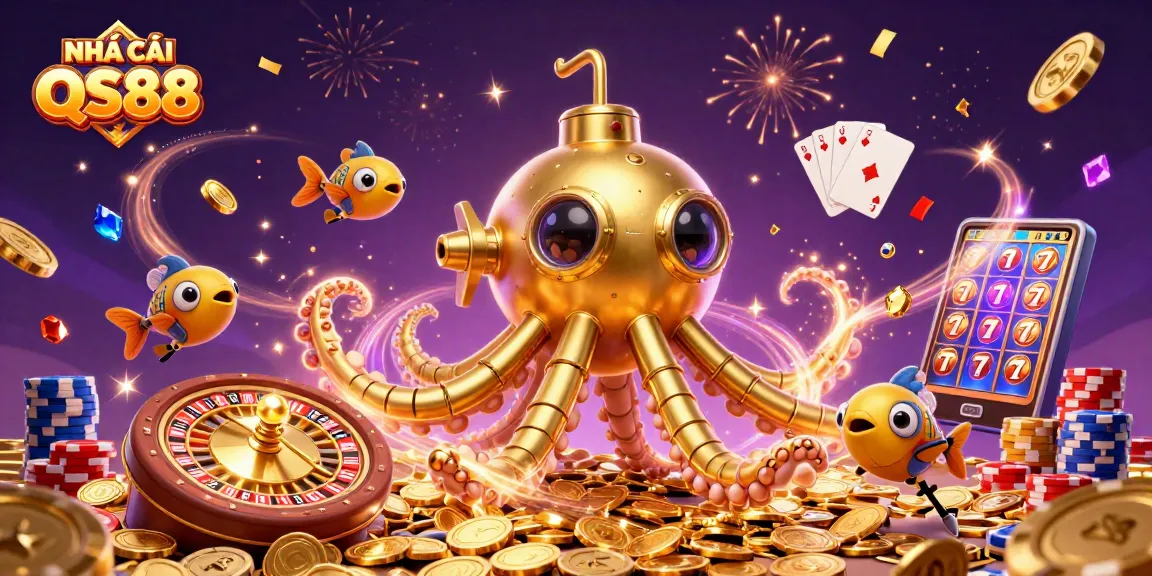 Experience thrilling moments at NHÀ CÁI QS88, where golden krakens and treasure-filled adventures await!