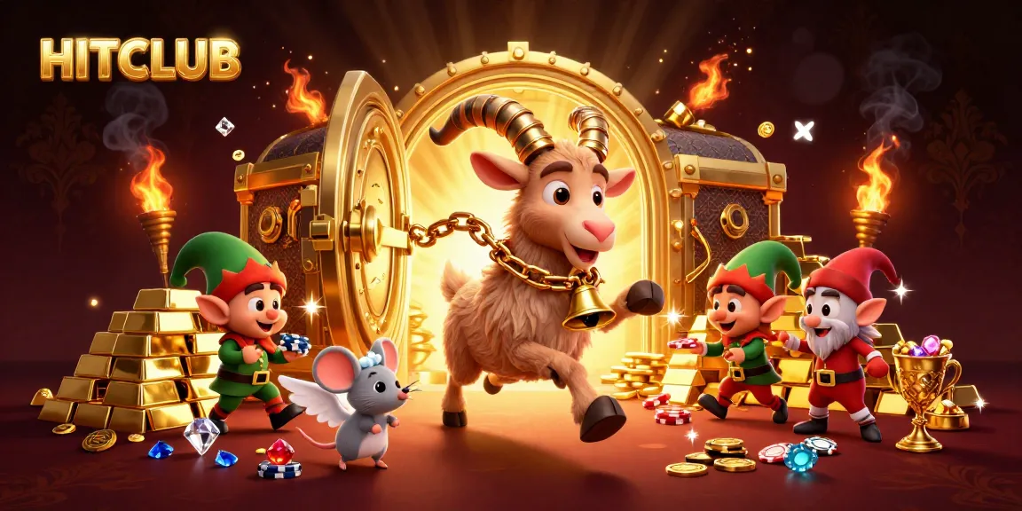 Experience the HITCLUB holiday-horror casino scene with Krampus and elf gremlins in action.