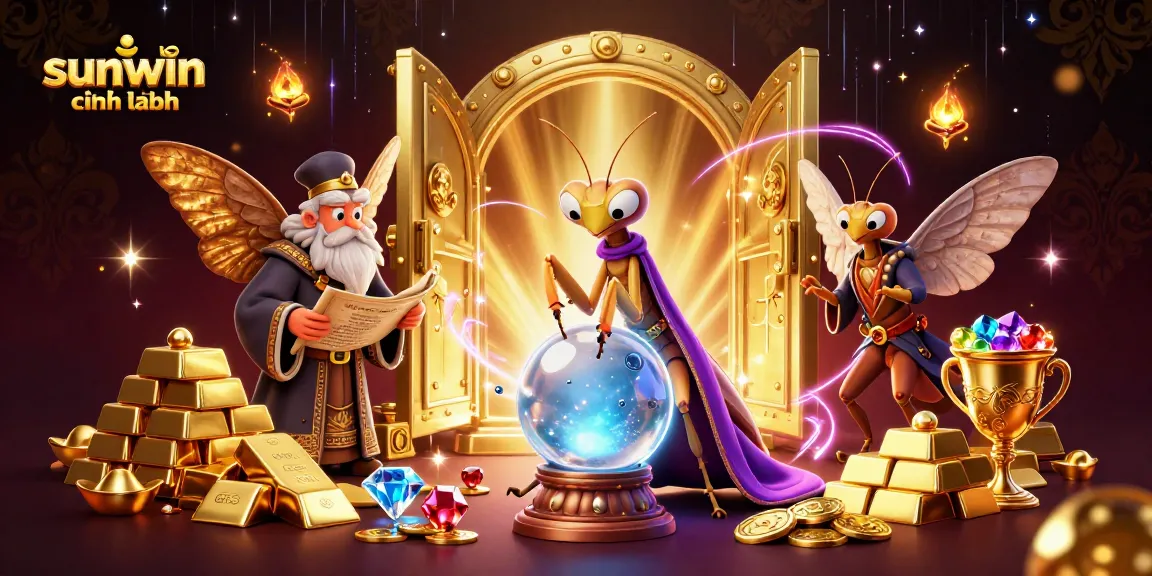 Engage with sunwin chính hãng at an enchanting fortune teller scene packed with opulence and excitement.