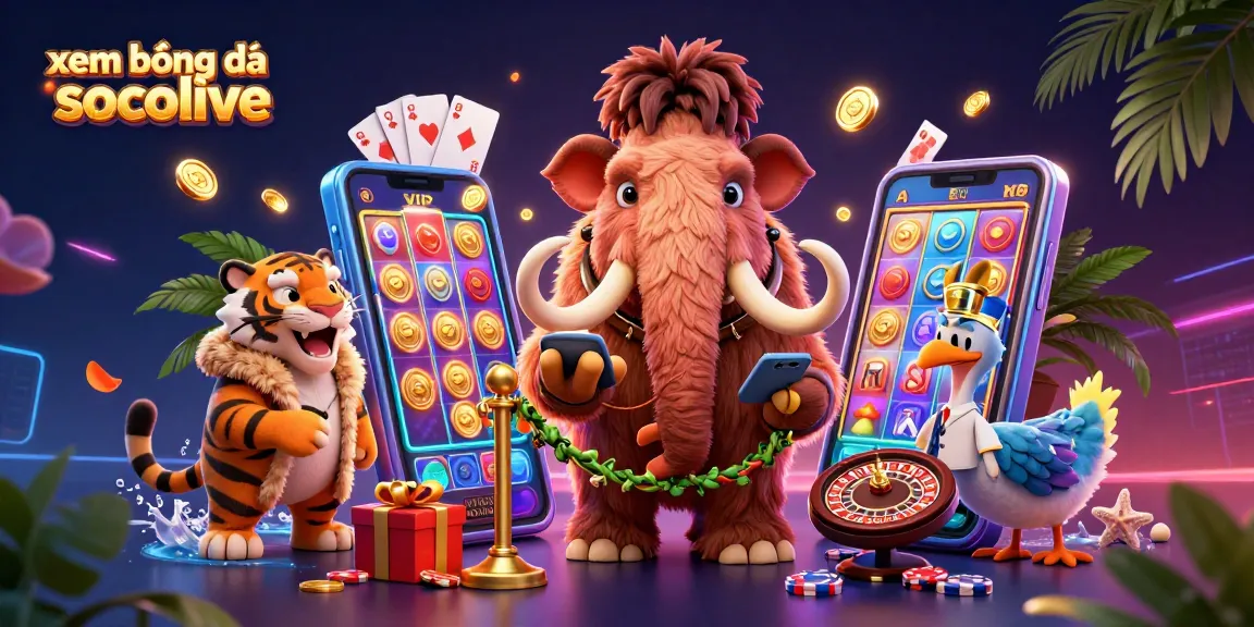 xem bóng đá socolive invites players to enjoy vibrant casino gaming with engaging characters and dynamic action.