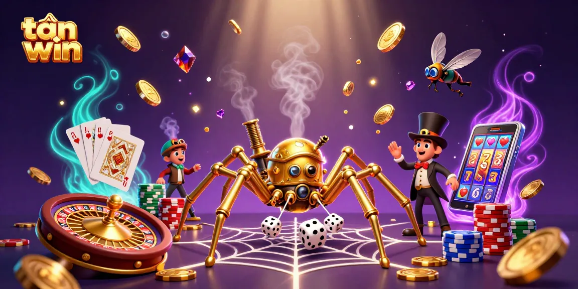 Catch the excitement with tải sun win as you dive into thrilling casino action with golden coins, games, and whimsical characters.